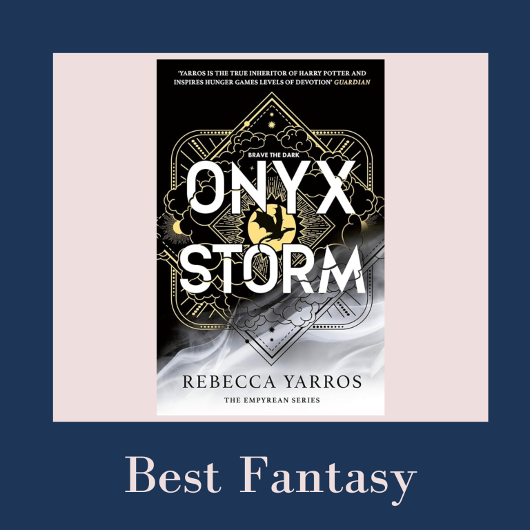 Copy ofOnyx and Storm by Rebecca Yarros winner of Best Fantasy 2025 Best Book Forward awards