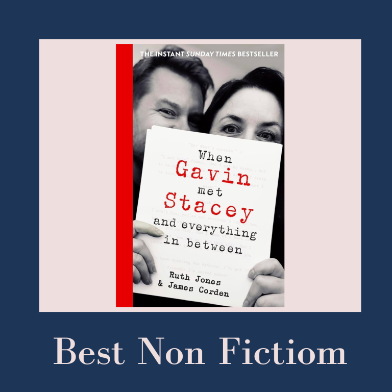 Copy of When Gavin Met Stacey by Ruth Jones and James Corden winner of Best non- Fiction 2025 Best Book Forward awards