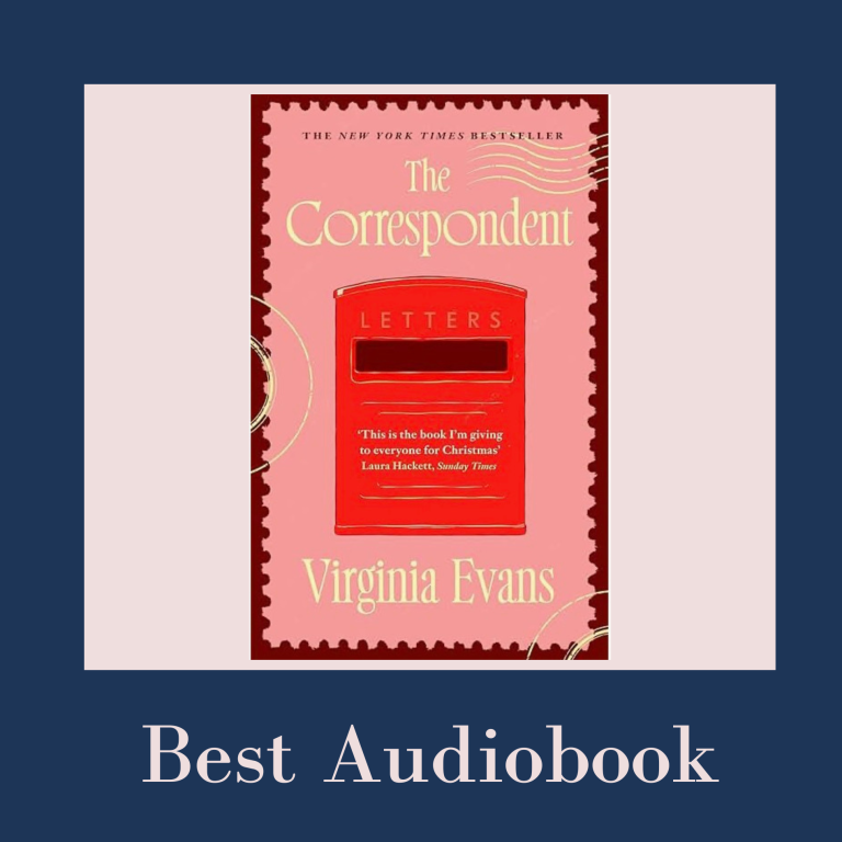 Copy of The Correspondent by Virginia Evans winner of Best Audiobook 2025 Best Book Forward awards